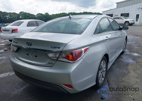 2013 Hyundai Sonata Hybrid Limited из США, поврежденный, VIN KMHEC4A44DA100961